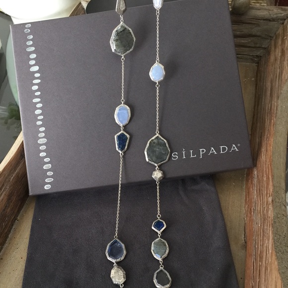 Silpada Jewelry - Silpada Lapis of Luxury Necklace - 40” Long! Silpada Jewelry - Silpada Lapis of Luxury Necklace - 40” Long!